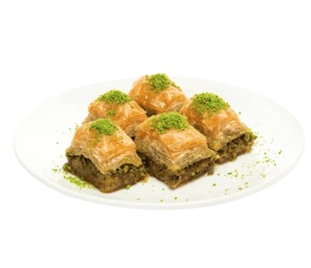 2 Kg Büyük Boy Fıstıklı Baklava Tepsisi Siirt pasta