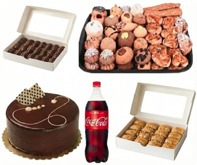 5'li Her Şeyi İçinde Menü - Cevizli Lezzet Paketi Siirt pasta