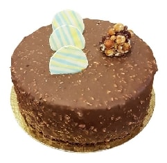 6-9 Kişilik Zengin Lezzet Yuvarlak Sade Klasik Siirt pasta