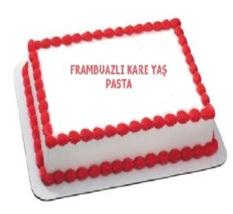 80 Kişilik Frambuazlı Yaş Pasta - Kutlama Denince Akla Gelen Lezzet Siirt pasta