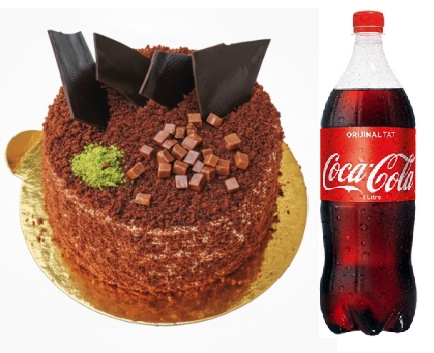 Hafif ve Doyurucu 4-6 Kişilik Çikolatalı Yaş Pasta Menüsü Siirt pasta