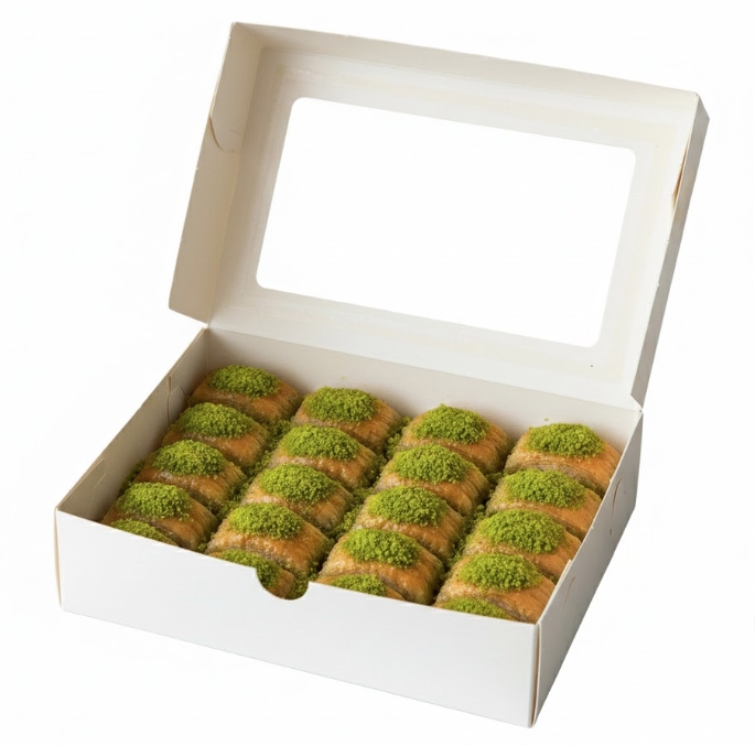 Kampanya 1000 Gr Fıstıklı Çıtır Çıtır Baklava Siirt pasta