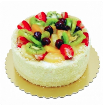 Karışık Meyveli 6-9 Kişilik Şık ve Lezzetli Pasta Siirt pasta