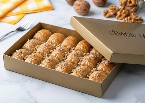 Özel Ambalajlı 1 kg Çıtır Çıtır Baklava Siirt pasta