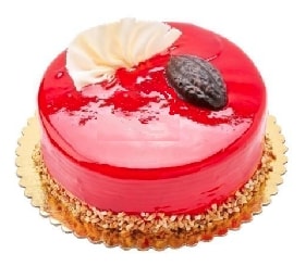 Özel Günler İçin 6–9 Kişilik Sade Klasik Frambuazlı Yaş Pasta Siirt pasta