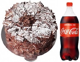 Parça Çikolatalı Pasta Yoğun Çikolata Siirt pasta