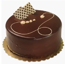 Şef Özel Tarifi 6-9 Kişilik Sade Çikolatalı Pasta Siirt pasta