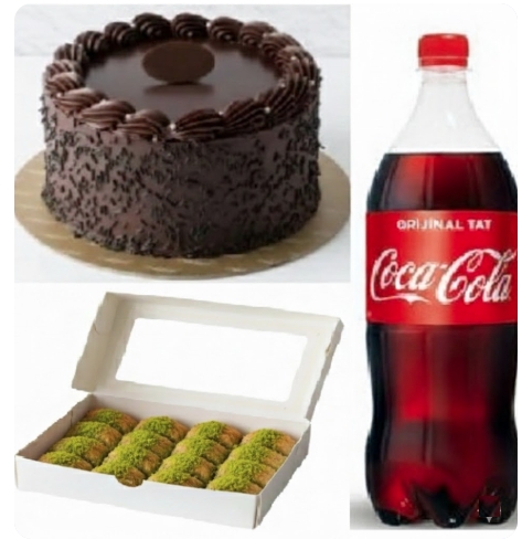 Taze Hazırlanan 9-10 Kişilik Fıstıklı Paket Siirt pasta