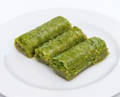 Tereyağlı Hamur 500 Gr Fıstık Sarma Siirt pasta